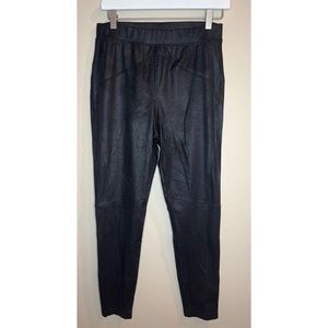 Free People‎ Faux Leather Matte Pants Size Small